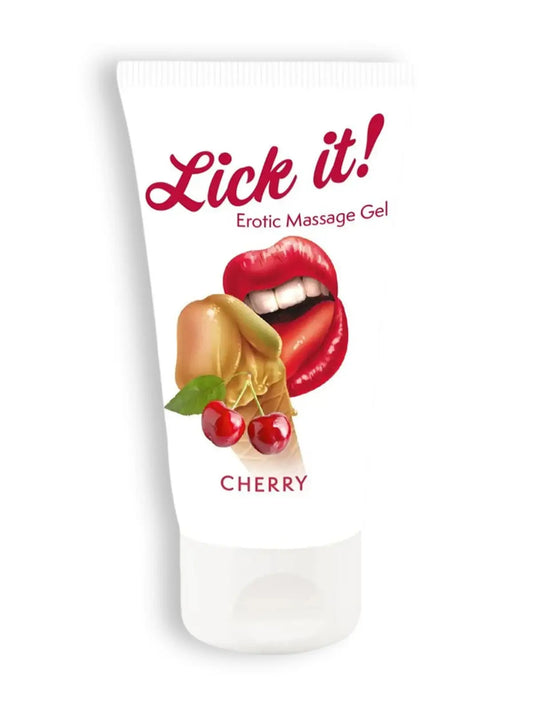  Lick It kirsikan makuinen liukuvoide 50 ml kätevässä pullossa