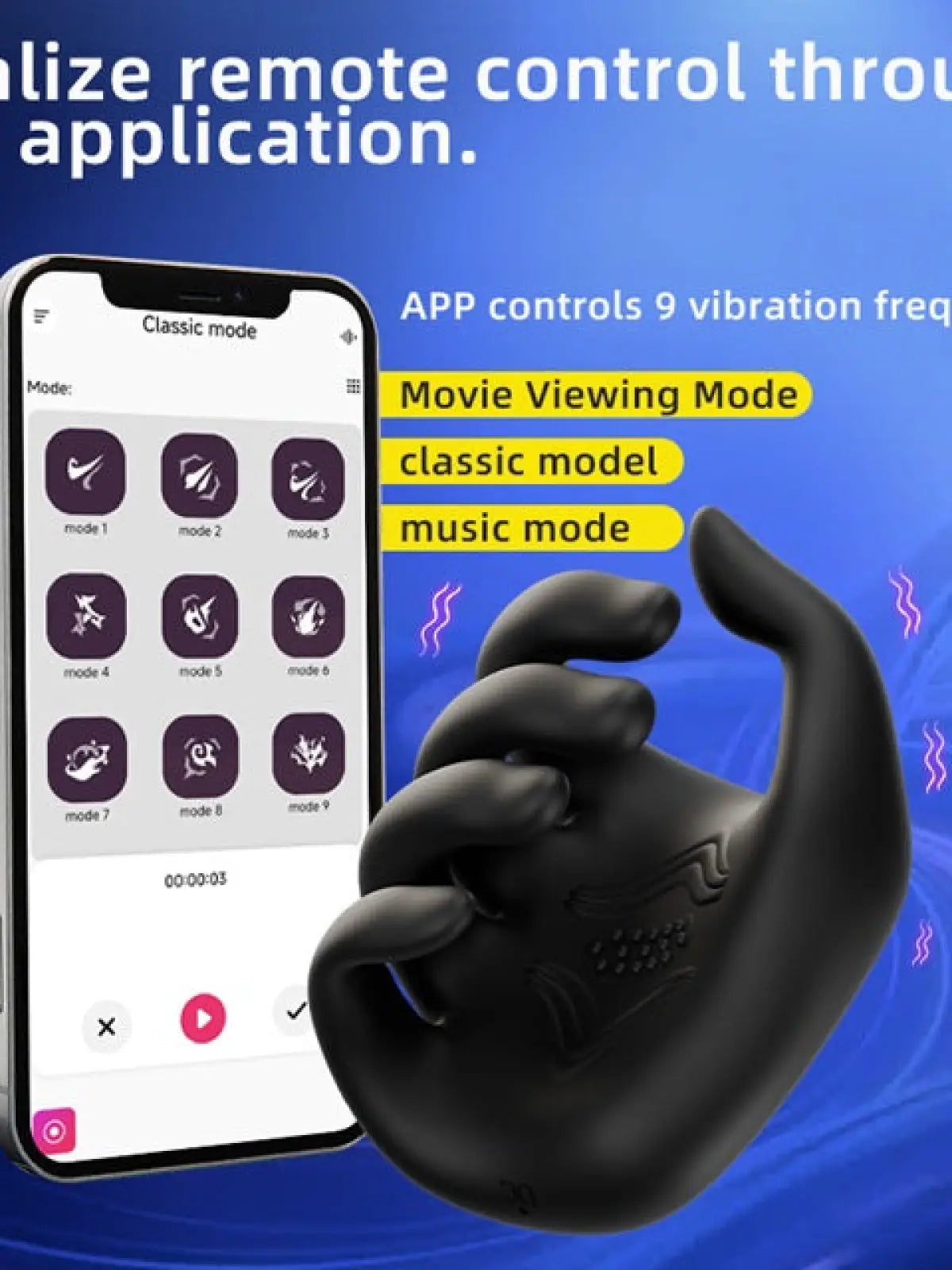 Palm hanska -silikoninen värisevä masturbaattori
Nyt upea uutuus juuri sinulle joka haluat jotain pehmeää, värisevää, nautinnollista ja helppoa!
Värisevä masturbaattori
Hiljainen
Ladattava
Veden kestävä
Useita voimakkuuksia
Ensiluokkainen silikoni
Täydellinen helppoon nautintoon