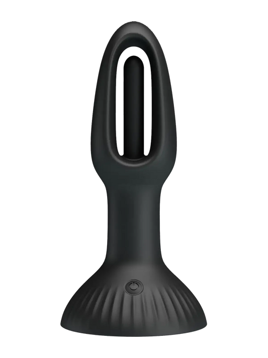 Kohdennettua stimulaatiota ja maksimaalista kontrollia
Levitä hieman vesipohjaista liukuvoidetta ja anna tämän silkinpehmeän silikonitapin liukua vaivattomasti paikalleen.
Korkealaatuinen materiaali tuntuu mukavalta ja on suunniteltu miellyttävään ja turvalliseen kokemukseen.
Erikoiskielitoiminto tarjoaa peräti seitsemän eri asetusta ja hieroo eturauhasta tasaisella, rytmikkään liikkeellä.