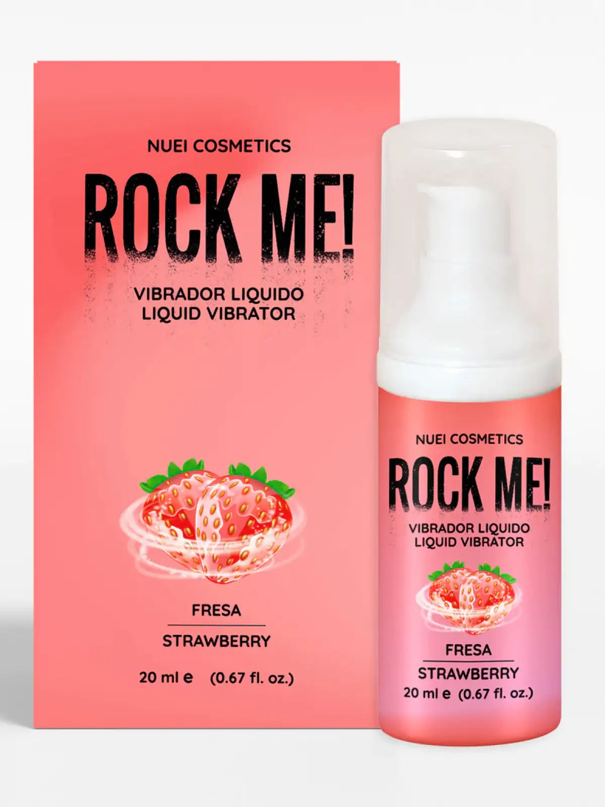 Rock Me mansikanmakuinen efektigeeli