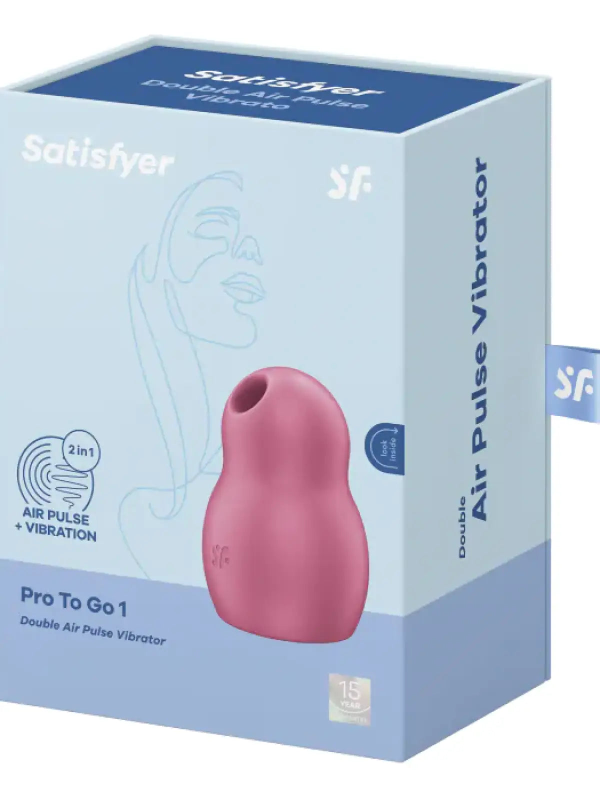 Satisfyer Pro To Go 1 Punainen