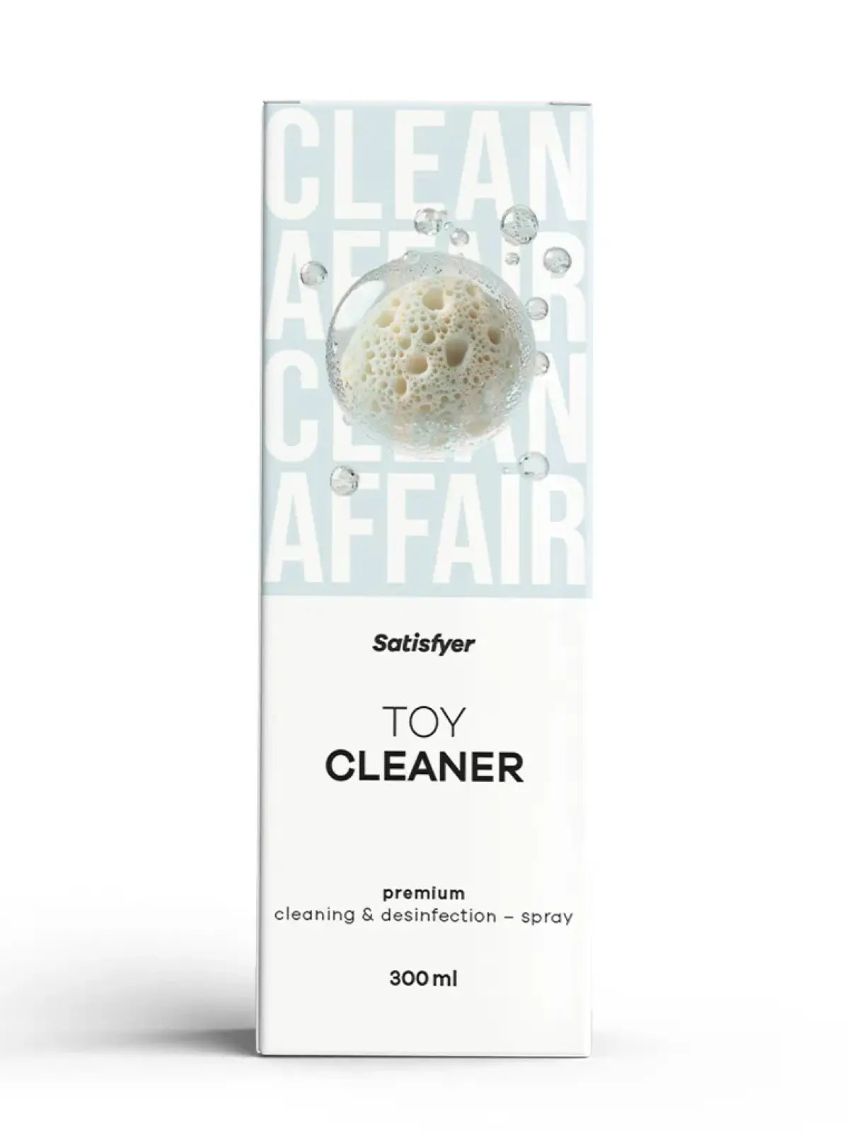 Satisfyer seksilelujen puhdistussuihke 300 ml | Hygieniatuotteet | Pidä seksilelusi puhtaana ja valmiina uusiin