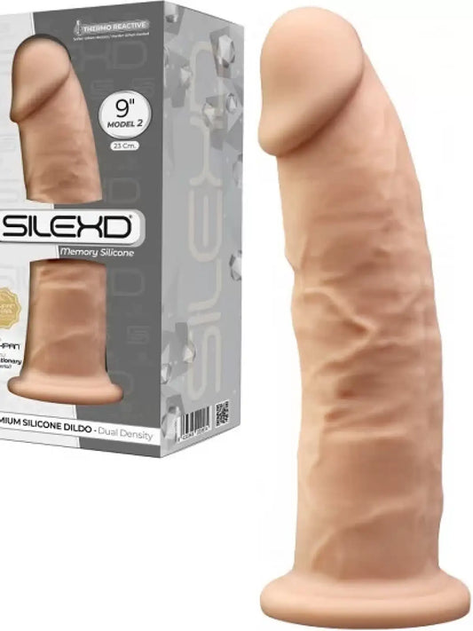 SilexD dildo 9’’ vaalea | Dildot | erotiikanaika