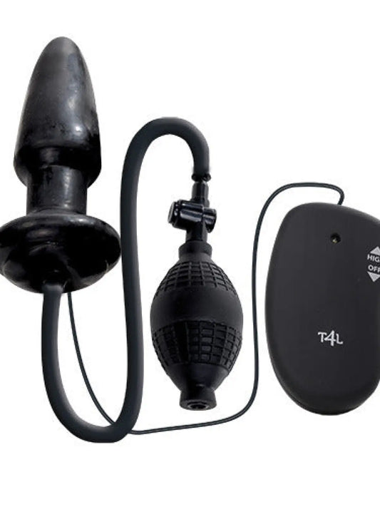 Lelussa on ergonominen muoto ja pyöristetty kärki, joka varmistaa helpon asettamisen. Se on yhdistetty käsipumppuun, jossa on pikalukitusventtiili, jotta sen halkaisijaa voidaan laajentaa ja löytää uusia ja äärimmäisiä tuntemuksia. Kun ilmapallo on täytetty, kytke vain värinä päälle ja säädä nopeutta mukana tulevalla kaukosäätimellä. Lelu on valmistettu vatsalihaksista ja PVC:stä, eikä se sisällä ftalaatteja.