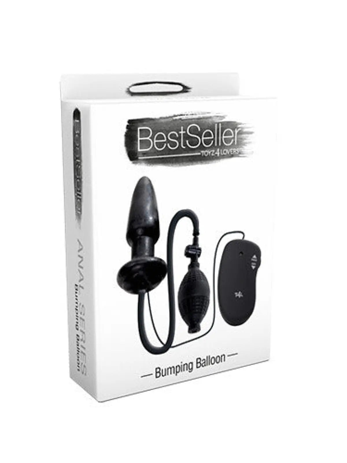 Lelussa on ergonominen muoto ja pyöristetty kärki, joka varmistaa helpon asettamisen. Se on yhdistetty käsipumppuun, jossa on pikalukitusventtiili, jotta sen halkaisijaa voidaan laajentaa ja löytää uusia ja äärimmäisiä tuntemuksia. Kun ilmapallo on täytetty, kytke vain värinä päälle ja säädä nopeutta mukana tulevalla kaukosäätimellä. Lelu on valmistettu vatsalihaksista ja PVC:stä, eikä se sisällä ftalaatteja.