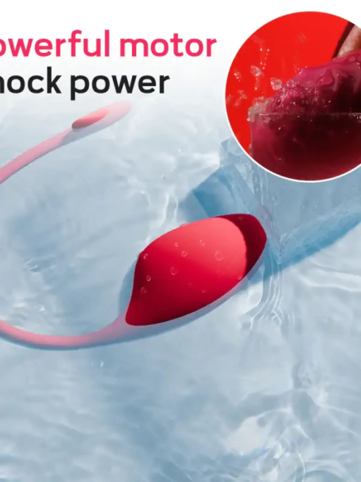 Vibrating wireless red egg