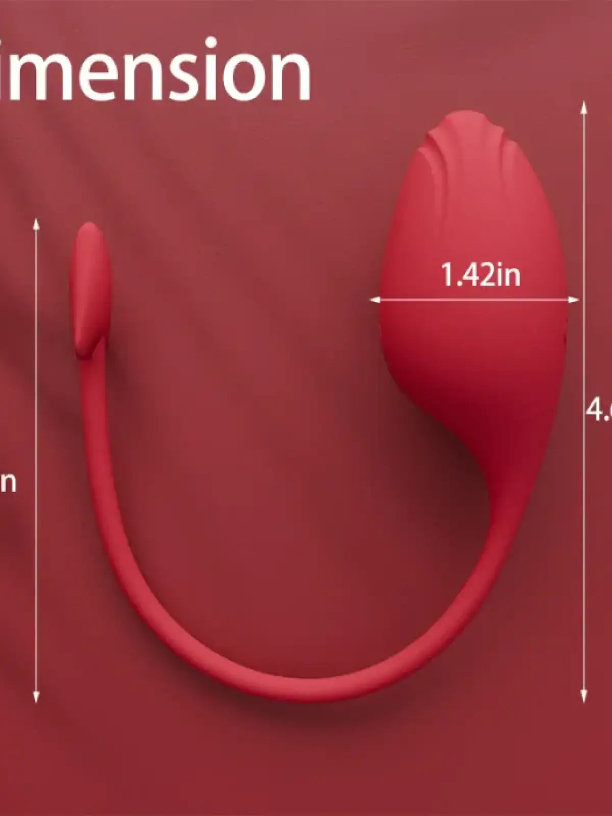 Vibrating wireless red egg