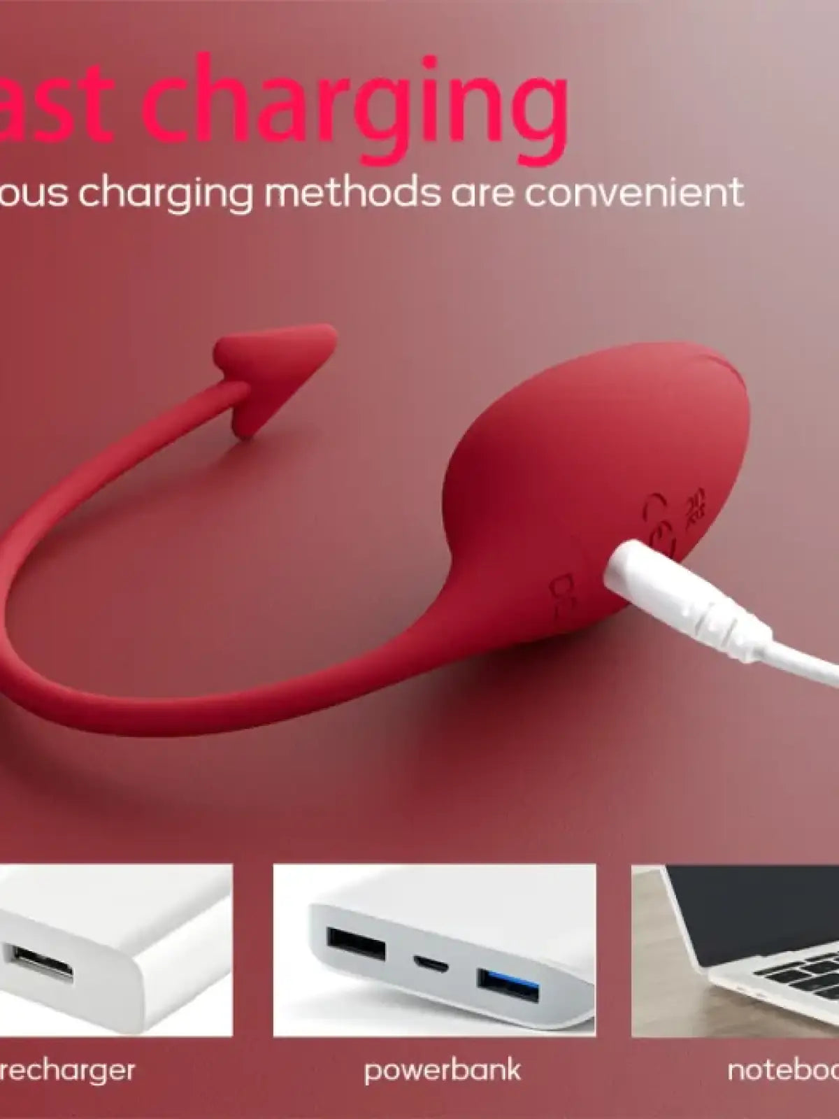 Vibrating wireless red egg